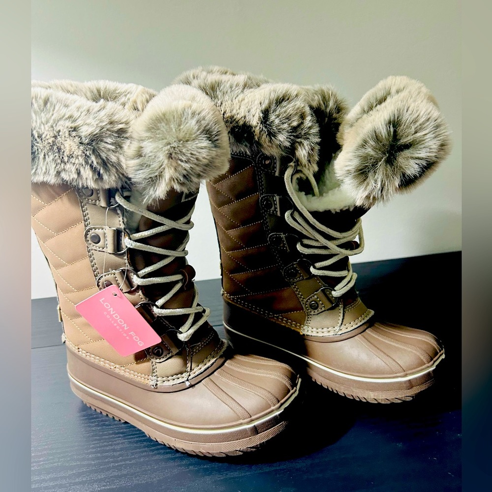 London fog snow boots brand new w tags